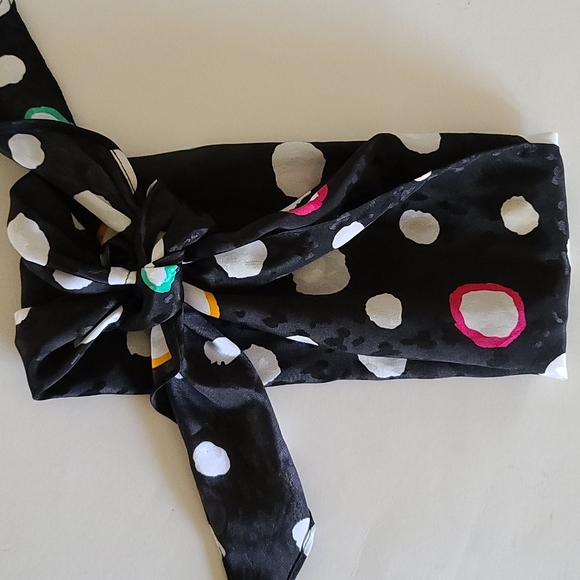 Accessories - Retro polka dot triangle scarf